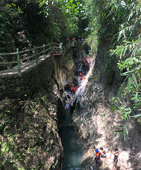 金刀峡溪降归来,人生没有什么不可以,说跳就跳!【2020夏