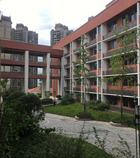 还有12天开学的石子山、重光小学,西附两江新校区,现在是这样