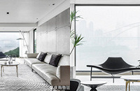 60万装好170平无敌江景房,落地窗是最美的装饰画