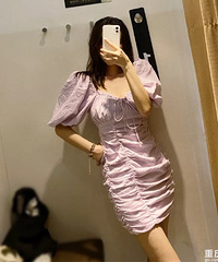 不是吧? UR这条裙子也太好看了吧!