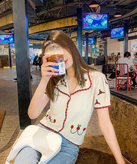 超好看的樱桃上衣、打底衫开团,45元入手