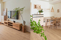 66平小户型日式北欧,阳台变地台收纳能力max