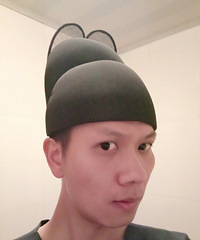 明代配汉服的翼善冠帅爆了,质感也很好