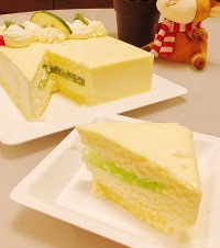 这款莫吉托蛋糕太适合夏天了,不仅颜值小清新,味道也清凉爽口