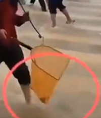 洪水中乐观的人们:麻将钓鱼不能少