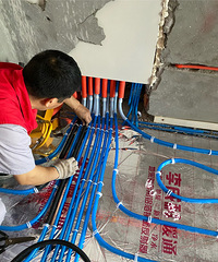 入手国宾壹号院,中央空调、地暖、新风全部安排了