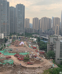 华新实验小学福宁校区,最近几个月都在赶工,期待早日完工