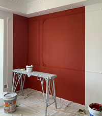 刚刚出炉,无比新鲜的墙色,大家看看翻车没有?