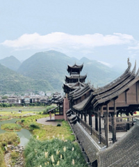 逛濯水古镇,游蒲花暗河,100多块的客栈超舒服,鸡杂也特别