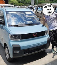 短暂试驾五菱宏光mini EV,最低配没空调,这天开起简直了