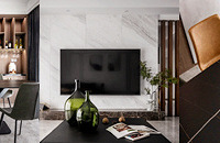 为两个孩子读书搬来主城,150平四室小家完工