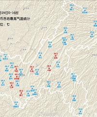 又是艳阳高照,沙坪坝迎来有记录以来第100天40℃
