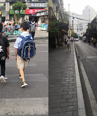 神兽回笼,平时堵车到爆的门口空了