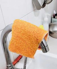 大家的洗碗布都放在厨房哪里的?有和我同款的吗