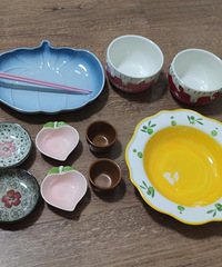 一块钱抢到了这么多餐具,质量和颜值都不错