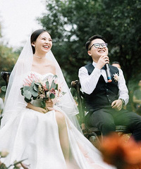 记录我们没有主持人的小草坪婚礼,才100多块的婚鞋日常又美好