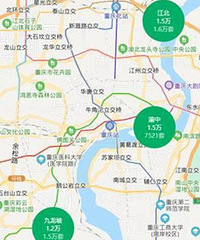 重庆房价真低,你根本找不到轨交2-300公里的城市房价1万多