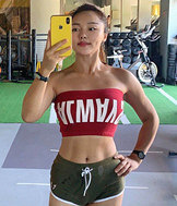 90年的美女健身教练征婚,孩子随男方