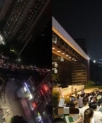 每晚八点半,重庆这所学校来接娃儿的车,把周边几条路都摆满了