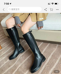 秋冬真皮长短靴骑士靴意向帖~大家喜欢吗