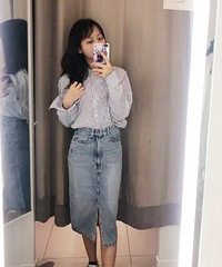 这条包臀长裙,你们觉得我买不买啊?