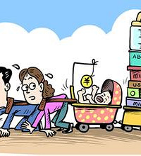 压力大的中年生活,年支出近10万