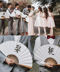 持家女孩的结婚道具都在淘宝搞定,伴郎服50块一天效果也超好