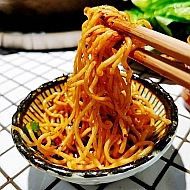 吃火锅竟爱上免费凉面