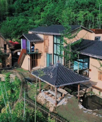 二刷玉峰山民宿,安静空气好还有桂花香,土鸡汤和泡椒鲫鱼一绝