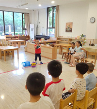 渝北也有靠谱的幼儿园,蒙氏混龄课程黑丰富,儿子每天开心得很