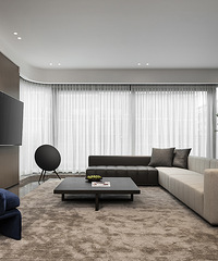 舜山府这个户型太巴适,100万装230平大跃层