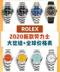 2020劳力士新款总结+全球价格表对比
