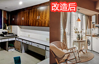 观音桥25平破小丑大变“乖妹儿”,每天能租300元