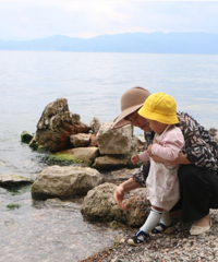 一家老少昆明、大理、抚仙湖游记,住的民宿可以自己煮饭,好巴适