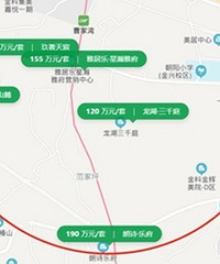 蔡家曹家湾医院项目对附近房价的影响,参考西南医院、新桥医院