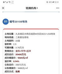 惊天爆雷!九龙坡核心区地价不敌空港公租房?
