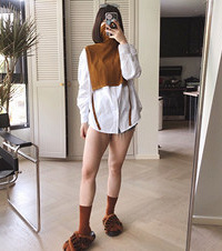 我的第二波秋季新衣服来啦,这件有N种穿法的毛衣,颜色也很好看