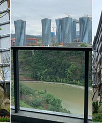 香港置地云山岳示范区开啦,拍了点实景图,外立面满满的铝板气质