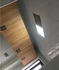 尴尬!橱柜没到顶怎么办?好怕顶柜容易积累灰尘