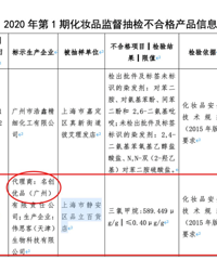 名创优品指甲油三氯甲烷超标,店铺推卸责任