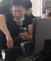 机场好多人都取口罩,心也太大了