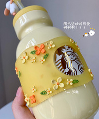 星巴克新品水杯奶哭我,这啥神仙颜值