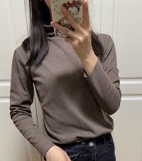 19.9元入手的万能打底衫,单穿内搭都好看,配上小披肩太飒了