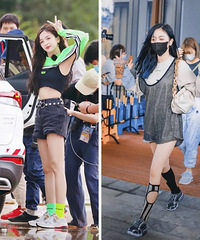 今年大火的女团风,为什么吴宣仪穿起这么土?时尚品味太迷了