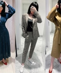 打探轻奢女装热卖款,每套是秋天的颜色
