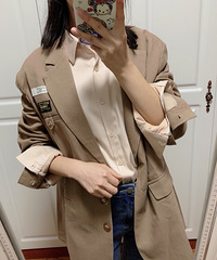 大热的安娜家徽章西装,小个子本人替你们试过了,说说优缺点