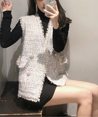 对小香风真香了!穿上你就有富家千金气质