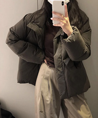 COS这件羽绒服颜色绝了,怎么看都好看