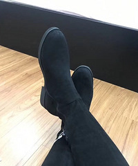 天气冷了,该把长靴被起来了