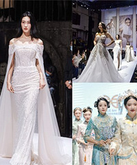 参加了万豪婚纱大秀,这些婚纱真是太美了!